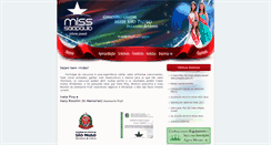 Desktop Screenshot of misssaopauloinfantojuvenil.com.br